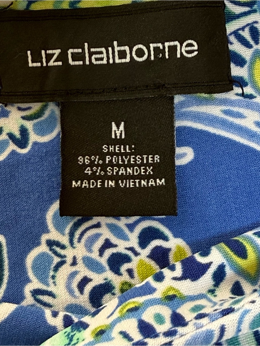 LIZ CLAIBORNE cap sleeve dress size M - Picture 4 of 7